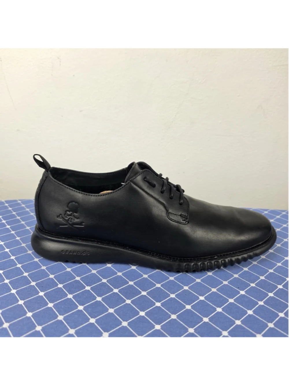 Mastermind Japan x Cole Haan Grand.ØS Black Leather Derby Shoes Men’s 10.5